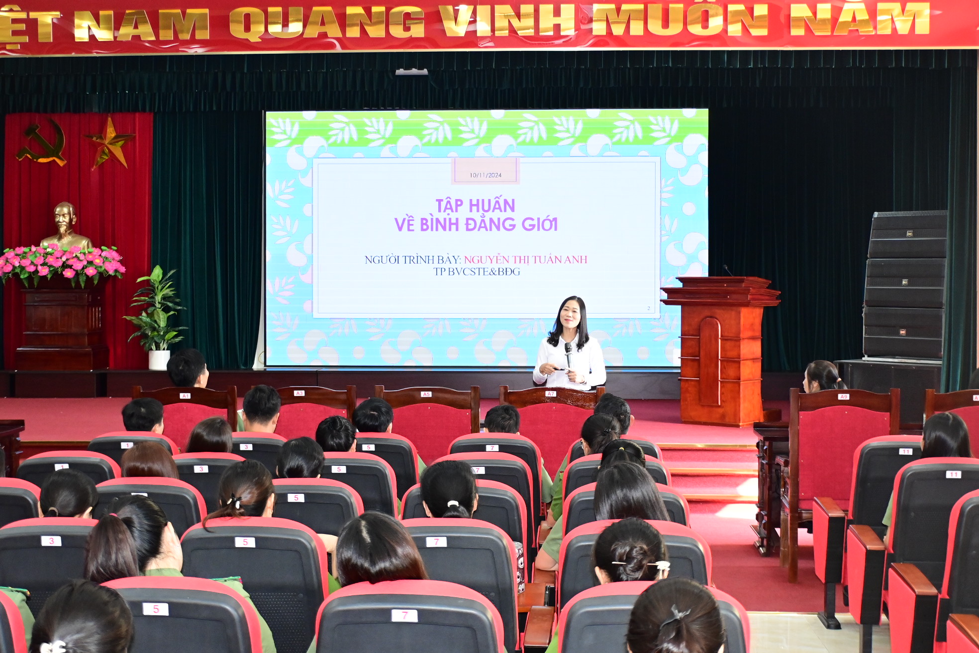 Tiếp tục đẩy mạnh công tác thực hiện bình đẳng giới trong Công an Hải Phòng